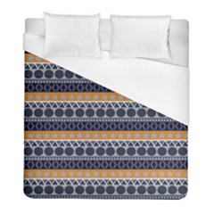 Seamless Abstract Elegant Background Pattern Duvet Cover (full/ Double Size)