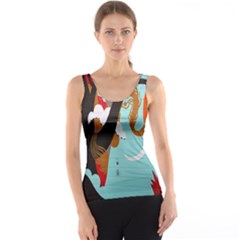 Colorful Graffiti In Amsterdam Tank Top by Simbadda