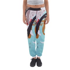 Colorful Graffiti In Amsterdam Women s Jogger Sweatpants