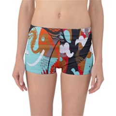 Colorful Graffiti In Amsterdam Reversible Bikini Bottoms