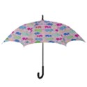 Cute elephants  Hook Handle Umbrellas (Large) View3