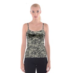 Us Army Digital Camouflage Pattern Spaghetti Strap Top by Simbadda