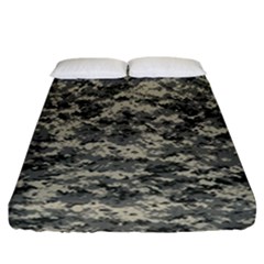 Us Army Digital Camouflage Pattern Fitted Sheet (california King Size)