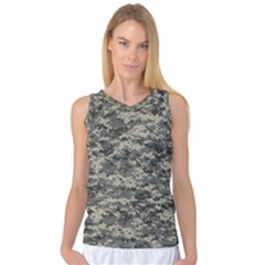 Us Army Digital Camouflage Pattern Women s Basketball Tank Top