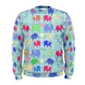 Cute elephants  Men s Sweatshirt View1