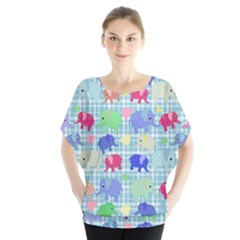 Cute Elephants  Blouse