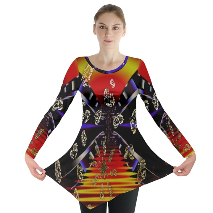 Diamond Manufacture Long Sleeve Tunic 