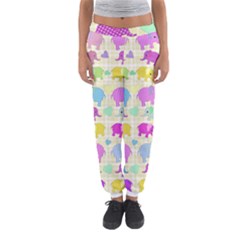 Cute Elephants  Women s Jogger Sweatpants