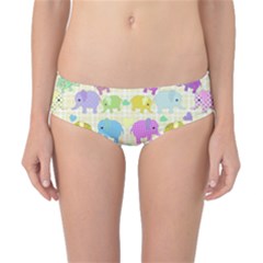 Cute Elephants  Classic Bikini Bottoms