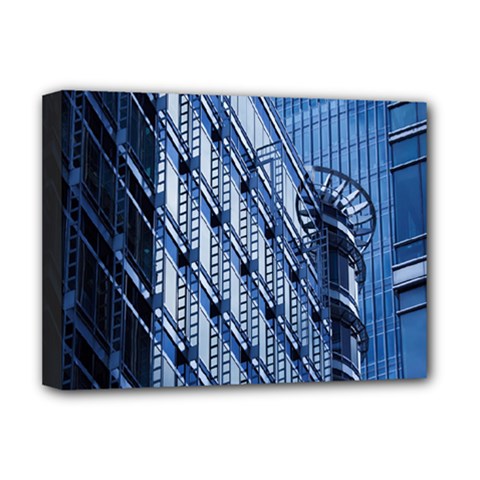 Building Architectural Background Deluxe Canvas 16  X 12   by Simbadda