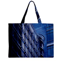 Building Architectural Background Zipper Mini Tote Bag