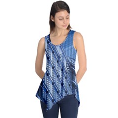 Building Architectural Background Sleeveless Tunic by Simbadda