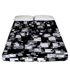 Pattern Fitted Sheet (california King Size)