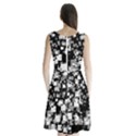 Pattern Sleeveless Chiffon Waist Tie Dress View2