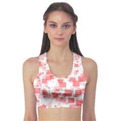 Pattern Sports Bra by Valentinaart