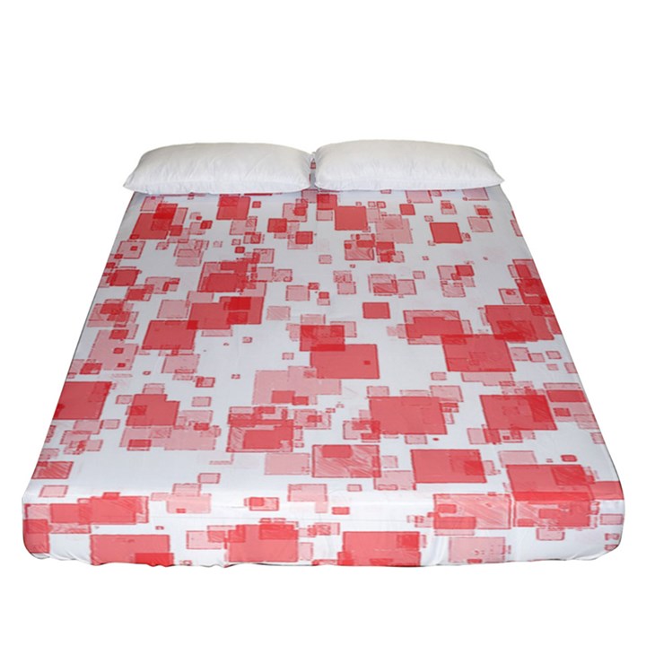 Pattern Fitted Sheet (California King Size)