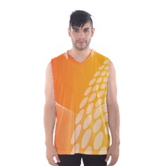 Abstract Orange Background Men s Basketball Tank Top by Simbadda