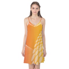 Abstract Orange Background Camis Nightgown by Simbadda