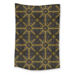 Digitally Created Seamless Pattern Tile Large Tapestry by Simbadda