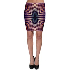 Vibrant Pattern Colorful Seamless Pattern Bodycon Skirt by Simbadda