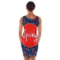 Floral Texture Pattern Card Floral Seamless Vector Wrap Front Bodycon Dress View2