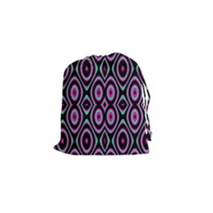 Colorful Seamless Pattern Vibrant Pattern Drawstring Pouches (small)  by Simbadda