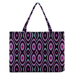 Colorful Seamless Pattern Vibrant Pattern Medium Zipper Tote Bag by Simbadda