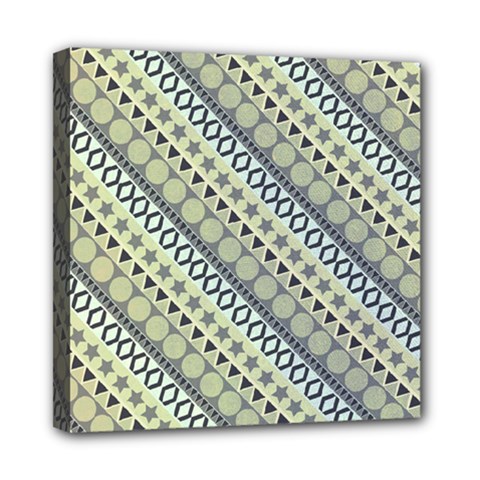 Abstract Seamless Background Pattern Mini Canvas 8  X 8  by Simbadda