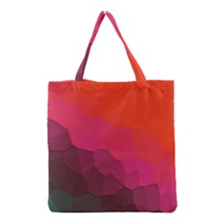 Abstract Elegant Background Pattern Grocery Tote Bag by Simbadda