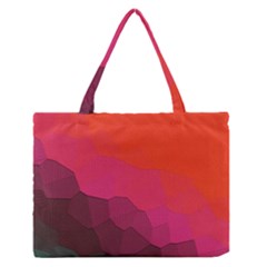 Abstract Elegant Background Pattern Medium Zipper Tote Bag by Simbadda