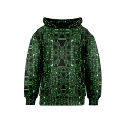 An Overly Large Geometric Representation Of A Circuit Board Kids  Pullover Hoodie by Simbadda