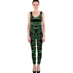 An Overly Large Geometric Representation Of A Circuit Board Onepiece Catsuit by Simbadda