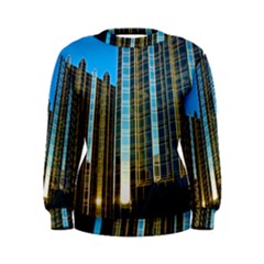 Two Abstract Architectural Patterns Women s Sweatshirt