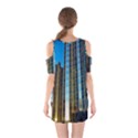 Two Abstract Architectural Patterns Shoulder Cutout One Piece View2