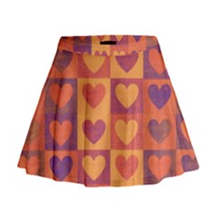 Pattern Mini Flare Skirt by Valentinaart