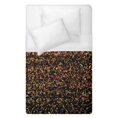 Pixel Pattern Colorful And Glowing Pixelated Duvet Cover (single Size) by Simbadda