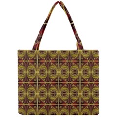 Seamless Symmetry Pattern Mini Tote Bag by Simbadda