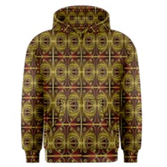 Seamless Symmetry Pattern Men s Zipper Hoodie by Simbadda