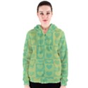 Pattern Women s Zipper Hoodie View1