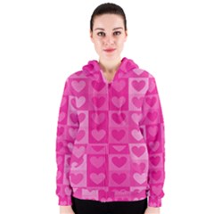 Pattern Women s Zipper Hoodie