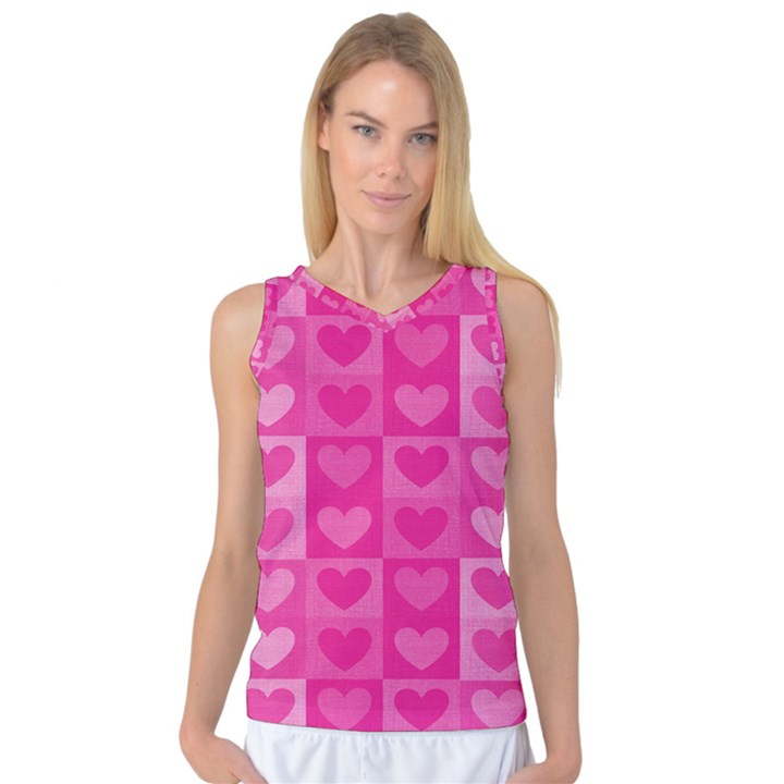 Pattern Women s Basketball Tank Top