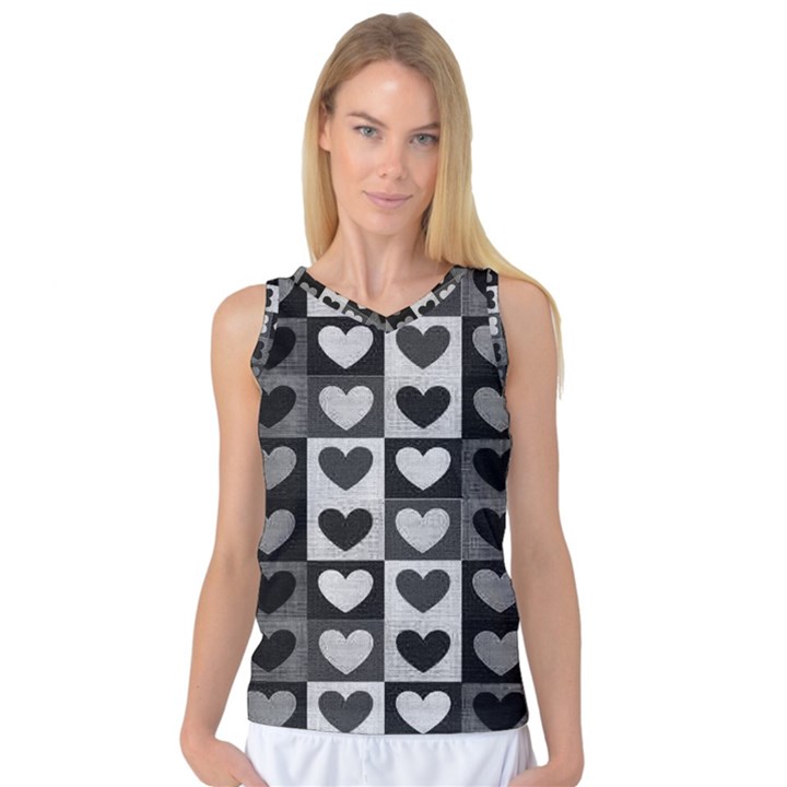 Pattern Women s Basketball Tank Top