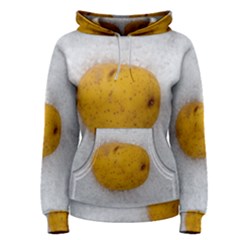 Hintergrund Salzkartoffel Women s Pullover Hoodie