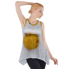 Hintergrund Salzkartoffel Side Drop Tank Tunic