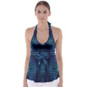 Vibrant Pattern Colorful Seamless Pattern Babydoll Tankini Top View1