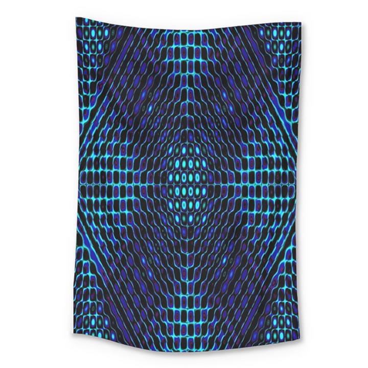 Vibrant Pattern Colorful Seamless Pattern Large Tapestry