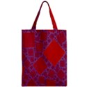 Voronoi Diagram Zipper Classic Tote Bag View1