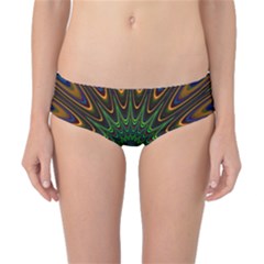 Vibrant Colorful Abstract Pattern Seamless Classic Bikini Bottoms by Simbadda