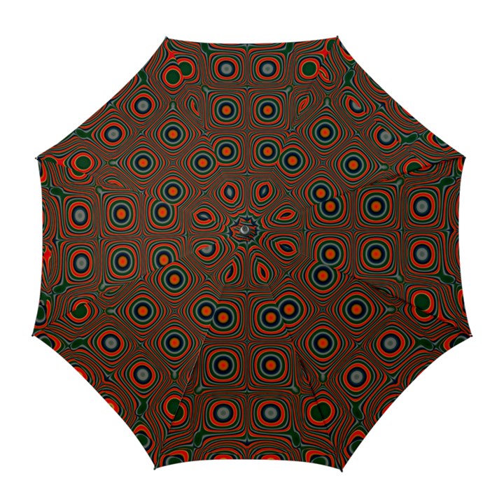 Vibrant Pattern Seamless Colorful Golf Umbrellas