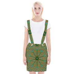 Vibrant Seamless Pattern  Colorful Suspender Skirt by Simbadda